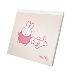 Japan Miffy Square Memo Pad - Miffy : Dance