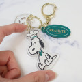 Japan Peanuts Keyring Acrylic Keychain - Snoopy : Snack Time Chef B - 2