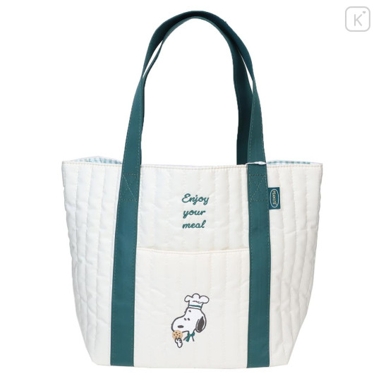 Japan Peanuts Tote Bag - Snoopy : Snack Time Chef - 1