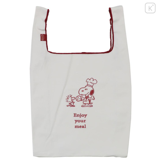 Japan Peanuts Eco Bag - Snoopy & Woodstock : Snack Time Chef - 1