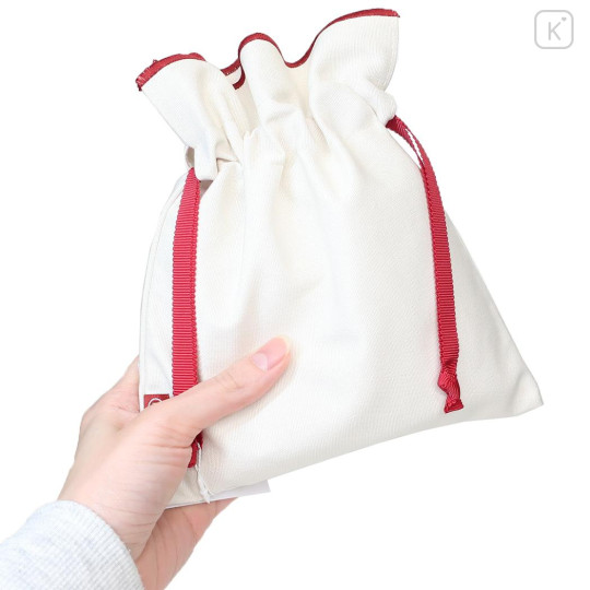 Japan Peanuts Drawstring Bag - Snoopy & Woodstock : Snack Time Chef - 2