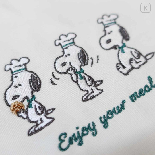 Japan Peanuts Drawstring Bag - Snoopy : Snack Time Chef - 3