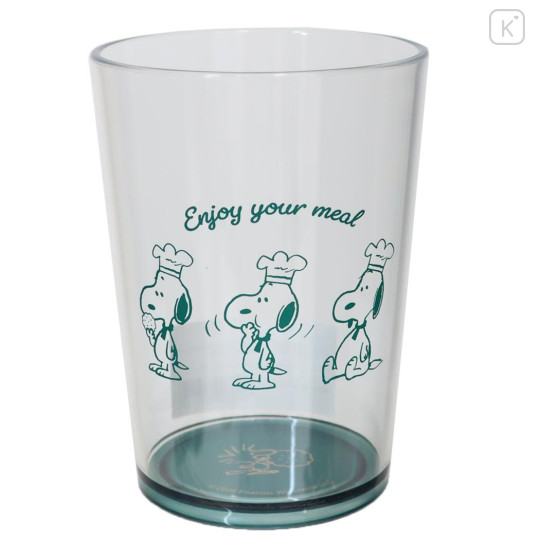 Japan Peanuts Plastic Cup - Snoopy : Snack Time Chef - 1