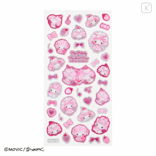 Japan Sanrio Candy Glitter Sticker - My Melody & My Sweet Piano : Dolly Mix Petit - 2
