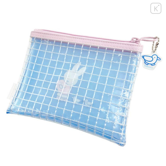 Japan Miffy A6 Flat Pouch - Miffy : Duck Friend - 2