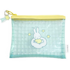 Japan Miffy A6 Flat Pouch - Miffy : Star
