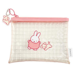 Japan Miffy A6 Flat Pouch - Miffy : Dance