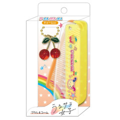 Japan Sanrio Brush & Comb with Charm - Usahana : Pop Gal