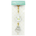 Japan Miffy Acrylic Keychain Connecting Charm - Miffy : Star Cloud - 1