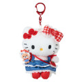 Japan Sanrio Original Mascot Holder - Hello Kitty : Character Grand Prix 4th Edition Outfit Collection - 1