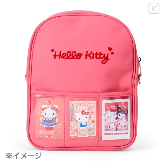 Japan Sanrio Original 2-Way Plush Crossbody Shoulder Pouch Bag - Hello Kitty Character Grand Prix 4th Edition Outfit Collection - 5