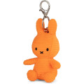 Japan Miffy Corduroy Keychain - Miffy : Orange - 2