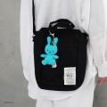 Japan Miffy Corduroy Keychain - Miffy : Turquoise - 5
