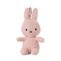 Japan Miffy Corduroy Keychain - Miffy : Light Pink - 1