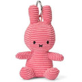 Japan Miffy Corduroy Keychain - Miffy : Pink - 1
