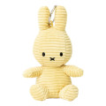 Japan Miffy Corduroy Keychain - Miffy : Butter Cream - 1