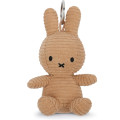 Japan Miffy Corduroy Keychain - Miffy : Beige - 1