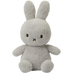 Japan Miffy Terry Soft Plush Toy - Miffy : Light Grey