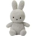 Japan Miffy Terry Soft Plush Toy - Miffy : Light Grey - 1