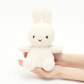 Japan Miffy Terry Soft Plush Toy - Miffy : Light Grey - 2