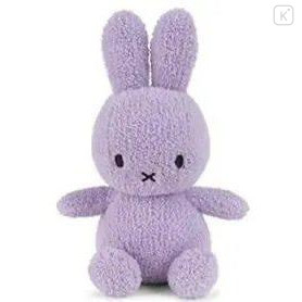 Japan Miffy Terry Soft Plush Toy - Miffy : Lilac - 1
