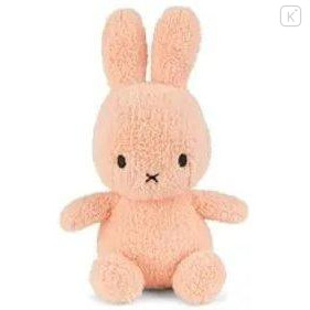 Japan Miffy Terry Soft Plush Toy - Miffy : Peach - 1