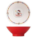 Japan Sanrio Melamine Ramen Bowl - Hello Kitty - 2
