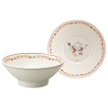 Japan Disney Melamine Ramen Bowl - Mickey & Minnie - 1