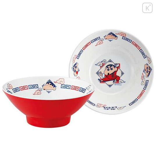 Japan Crayon Shin-chan Melamine Ramen Bowl - Shinnosuke Nohara - 1