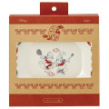 Japan Disney Melamine Fried Rice Plate - Mickey & Minnie - 3