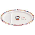 Japan Sanrio Melamine Dumpling Plate - Hello Kitty - 1