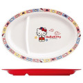 Japan Sanrio Melamine Dumpling Plate - Hello Kitty - 2