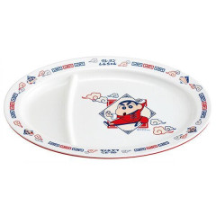 Japan Crayon Shin-chan Melamine Dumpling Plate - Shinnosuke Nohara