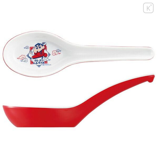 Japan Crayon Shin-chan Melamine Soup Spoon - Shinnosuke Nohara - 2