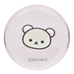 Japan San-x Glass Round Chopstick Rest - Korilakkuma