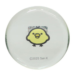 Japan San-x Glass Round Chopstick Rest - Kiiroitori