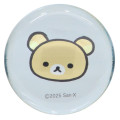 Japan San-x Glass Round Chopstick Rest - Rilakkuma - 1