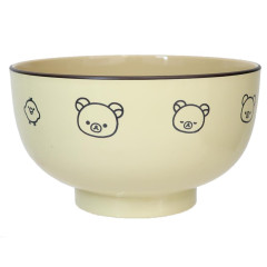 Japan San-x Lacquered Soup Bowl - Rilakkuma
