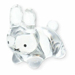Japan Miffy Glass Chopstick Rest - Clear