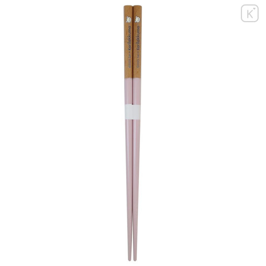 Japan San-x Leg Color Coated Chopsticks 22.5cm - Korilakkuma - 1
