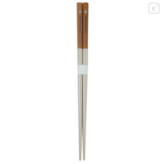 Japan San-x Leg Color Coated Chopsticks 22.5cm - Chairoikoguma - 1