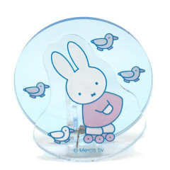Japan Miffy Acrylic Memo Clip Stand - Miffy : Duck Friend
