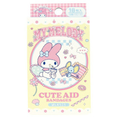 Japan Sanrio Die-cut Adhesive Bandage - My Melody : Wonderful World Hangout with Friends