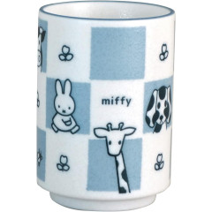 Japan Miffy Japanese Tea Cup - Miffy : Animal Blue