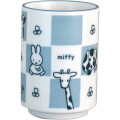 Japan Miffy Japanese Tea Cup - Miffy : Animal Blue - 1