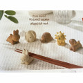 Japan Miffy Wooden Chopstick Rest - Turtle - 2