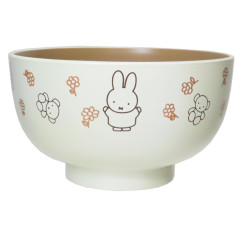 Japan Miffy Lacquered Soup Bowl - Teddy Bear