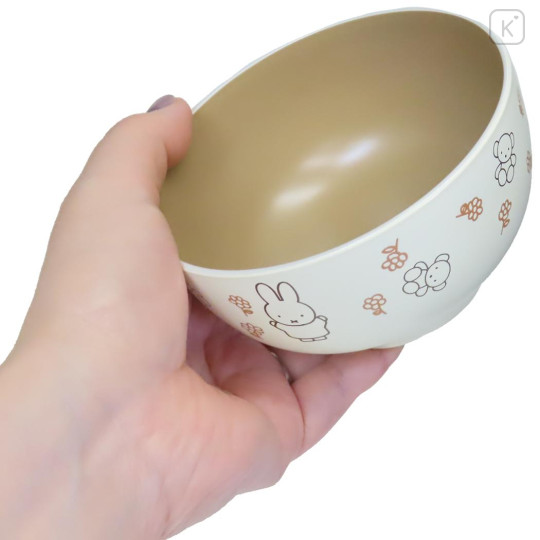 Japan Miffy Lacquered Soup Bowl - Teddy Bear - 2