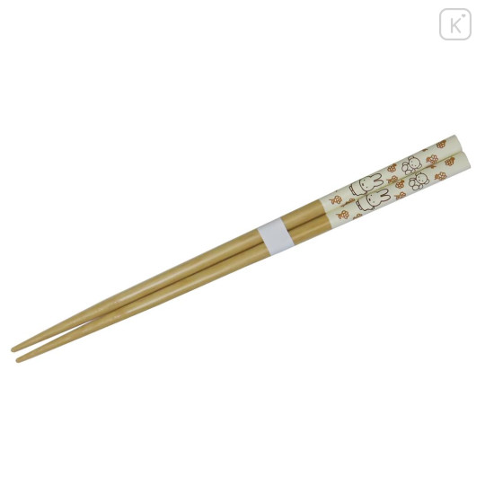 Japan Miffy Lacquered Chopsticks 21cm - Teddy Bear - 1