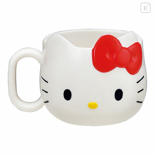 Japan Sanrio Die-cut Plastic Cup - Hello Kitty - 1